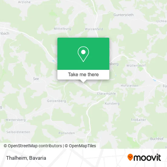Карта Thalheim