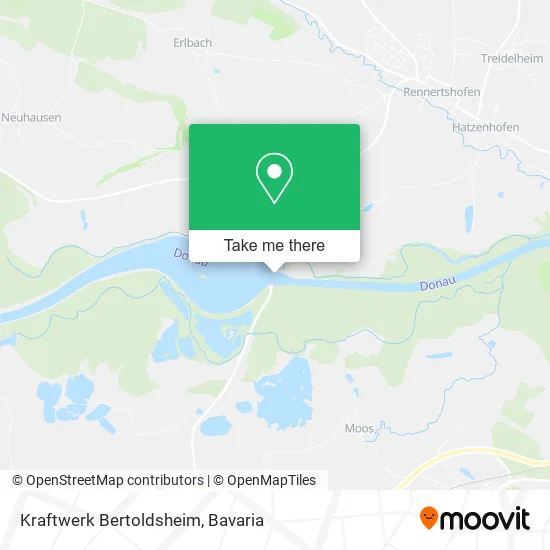 Карта Kraftwerk Bertoldsheim