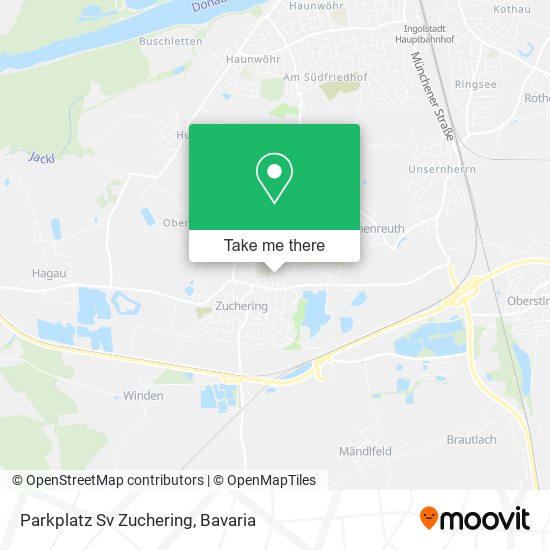 Parkplatz Sv Zuchering map