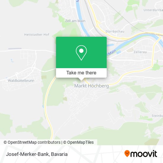 Josef-Merker-Bank map