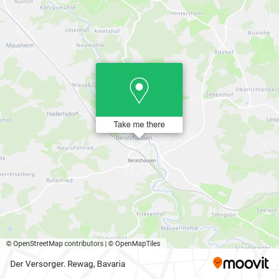 Der Versorger. Rewag map