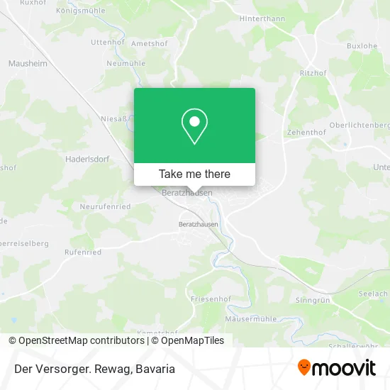 Карта Der Versorger. Rewag