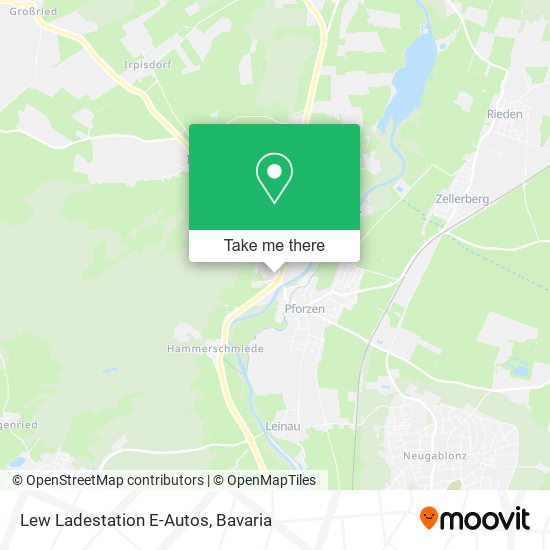 Карта Lew Ladestation E-Autos