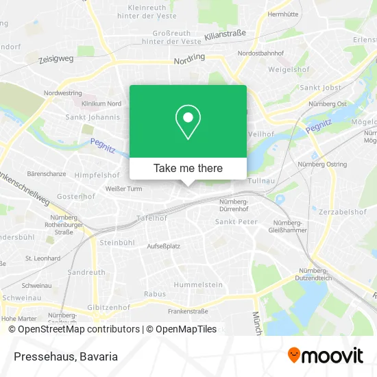 Карта Pressehaus