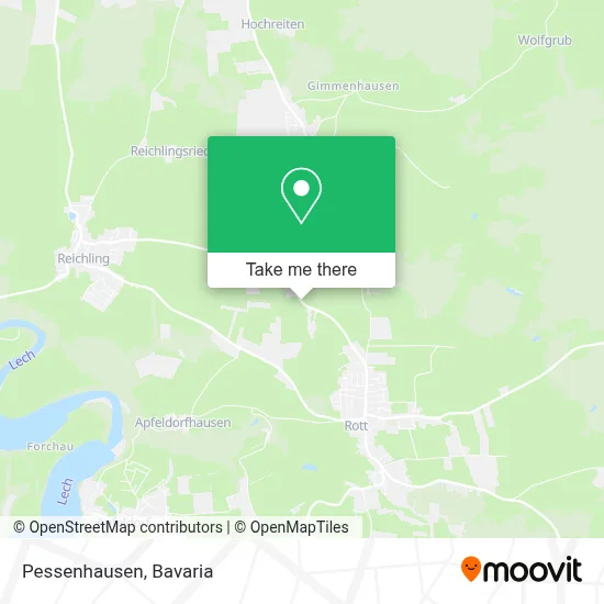 Pessenhausen map