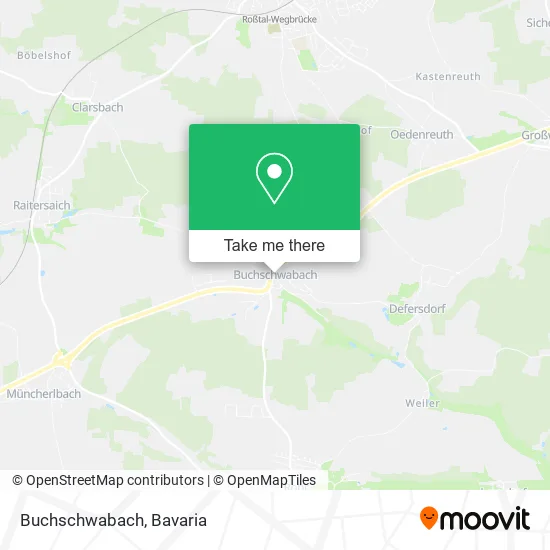 Карта Buchschwabach
