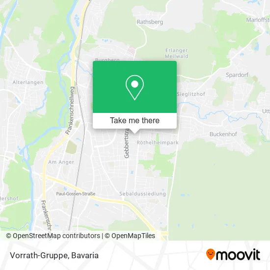 Карта Vorrath-Gruppe