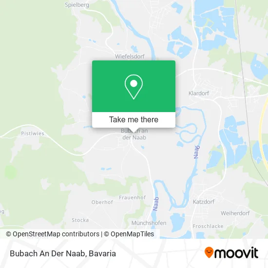 Карта Bubach An Der Naab
