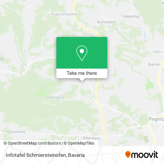 Карта Infotafel Schmiersteinofen