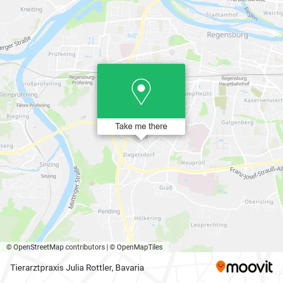 Карта Tierarztpraxis Julia Rottler