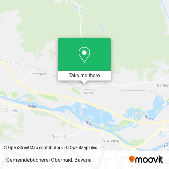 Gemeindebücherei Oberhaid map