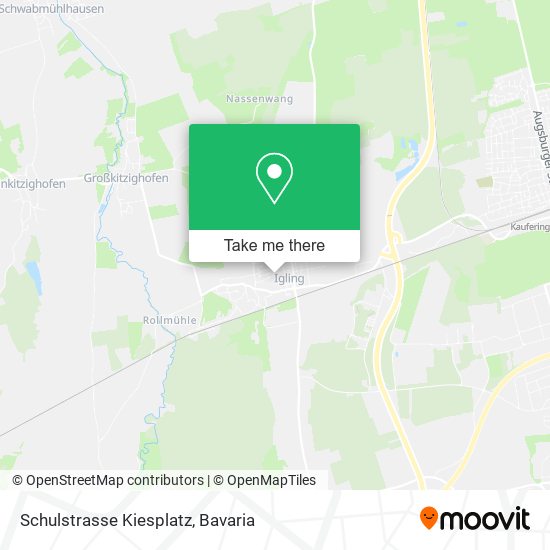 Schulstrasse Kiesplatz map
