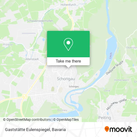 Карта Gaststätte Eulenspiegel