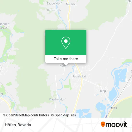 Карта Höfen
