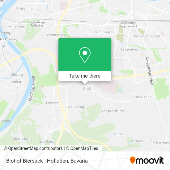 Карта Biohof Biersack - Hofladen