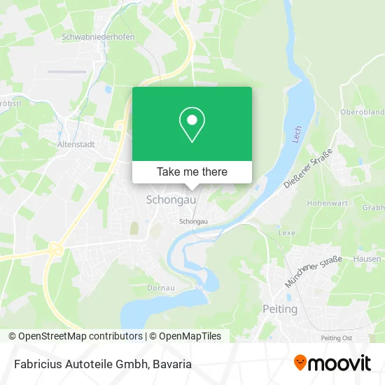 Карта Fabricius Autoteile Gmbh