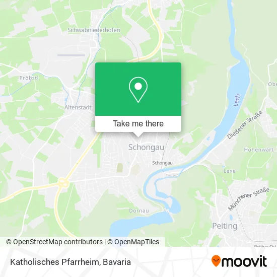 Карта Katholisches Pfarrheim