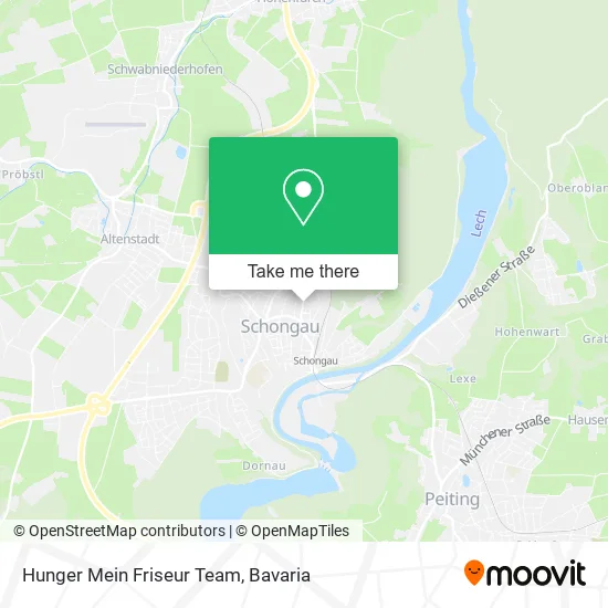 Карта Hunger Mein Friseur Team