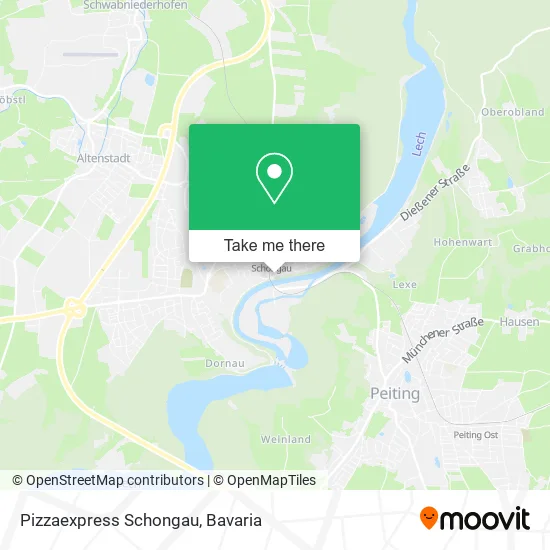 Карта Pizzaexpress Schongau