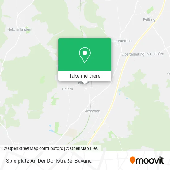 Карта Spielplatz An Der Dorfstraße