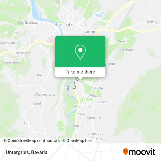 Карта Untergries