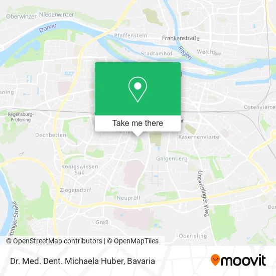 Карта Dr. Med. Dent. Michaela Huber