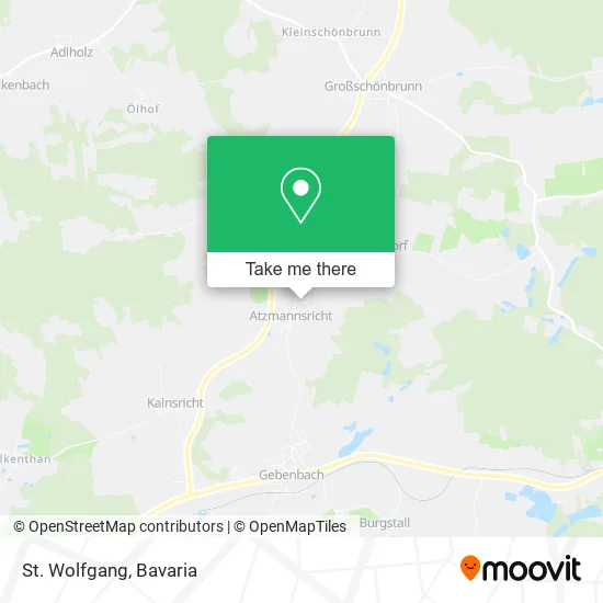 Карта St. Wolfgang