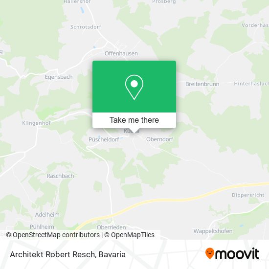 Architekt Robert Resch map