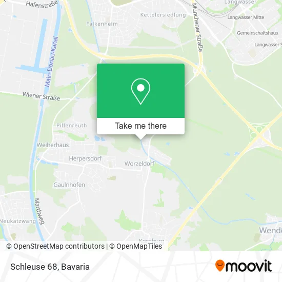 Карта Schleuse 68