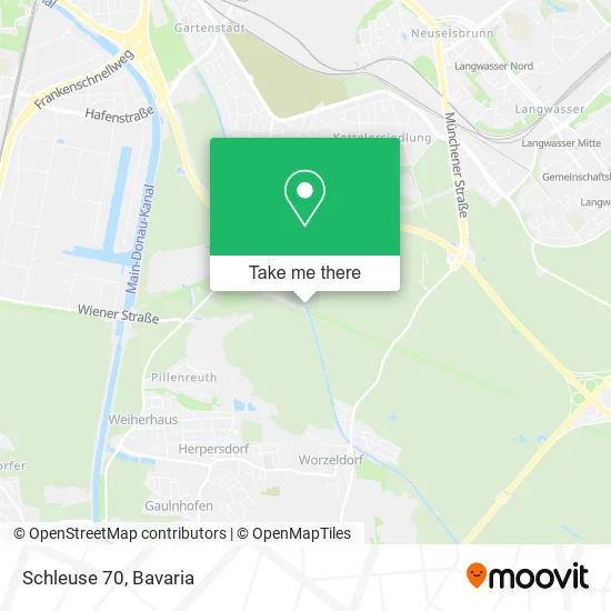 Карта Schleuse 70