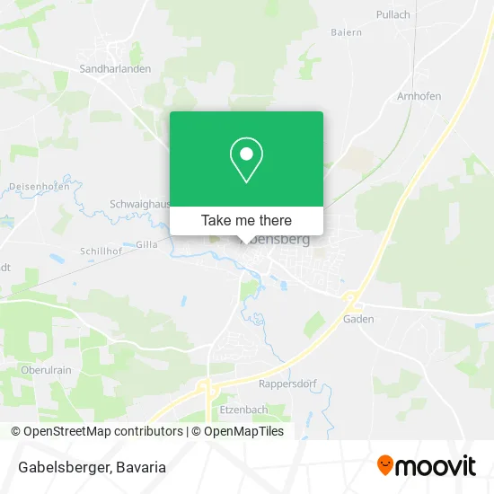 Карта Gabelsberger