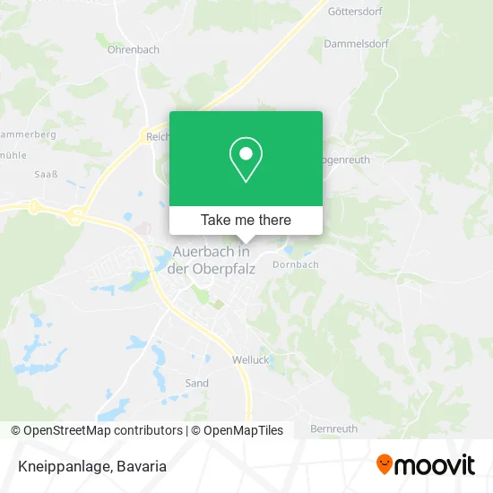 Карта Kneippanlage