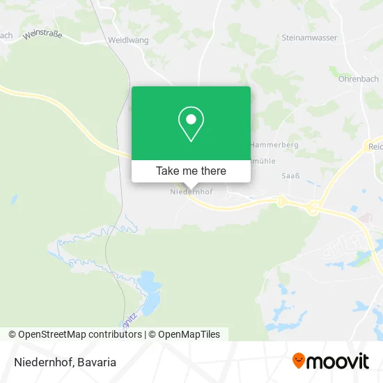 Карта Niedernhof