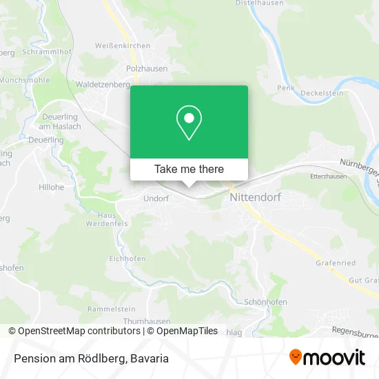 Карта Pension am Rödlberg