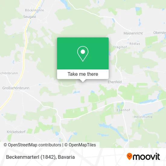 Карта Beckenmarterl (1842)