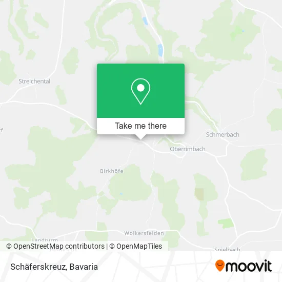 Карта Schäferskreuz