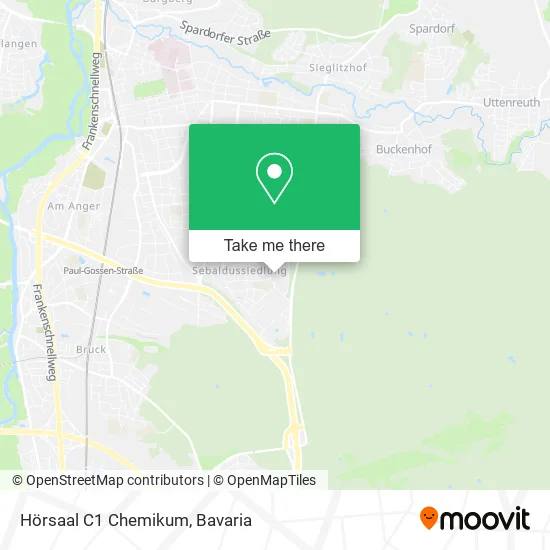 Карта Hörsaal C1 Chemikum
