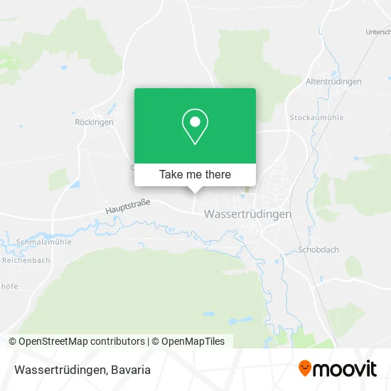 Карта Wassertrüdingen