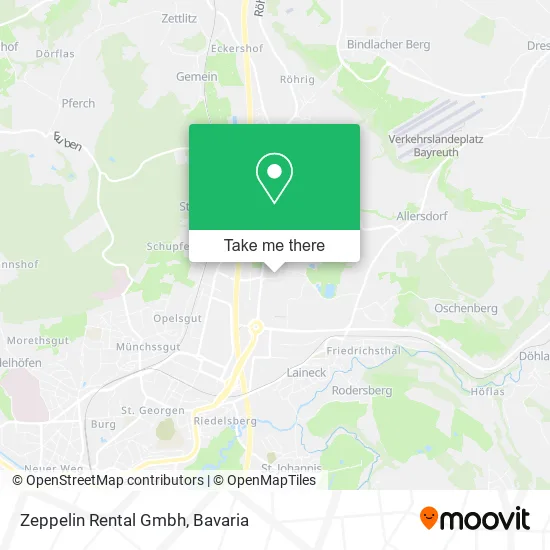 Карта Zeppelin Rental Gmbh
