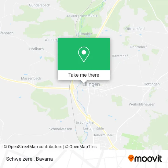 Карта Schweizerei