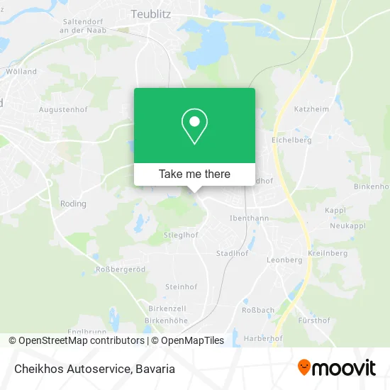 Карта Cheikhos Autoservice