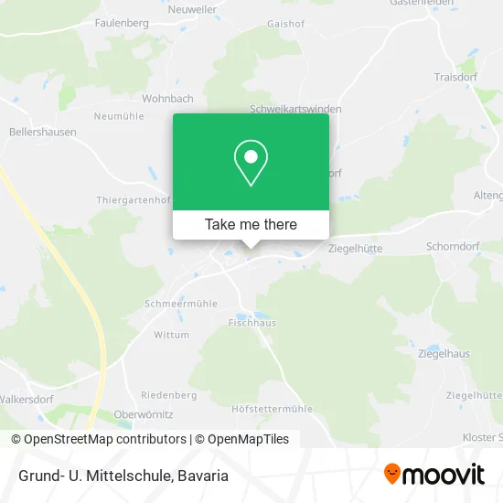 Карта Grund- U. Mittelschule