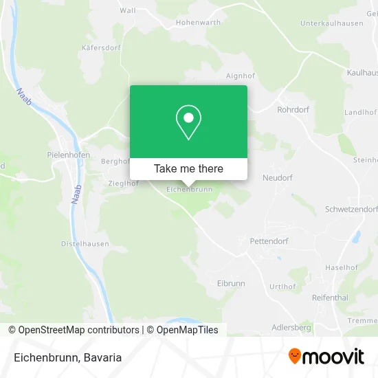 Eichenbrunn map