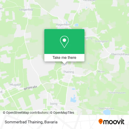 Карта Sommerbad Thaining