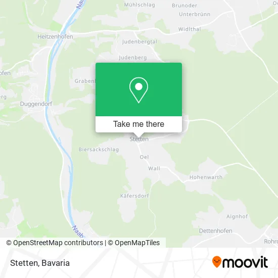 Карта Stetten