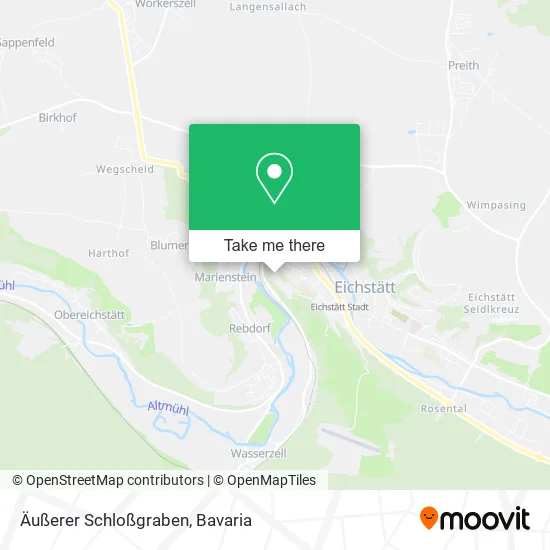Карта Äußerer Schloßgraben