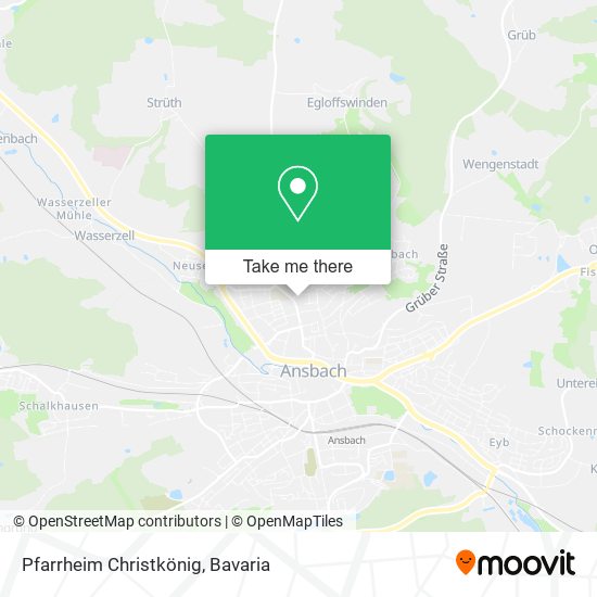 Pfarrheim Christkönig map