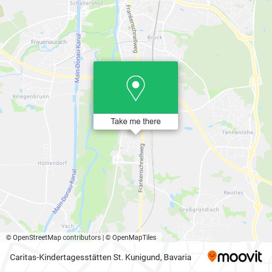 Caritas-Kindertagesstätten St. Kunigund map