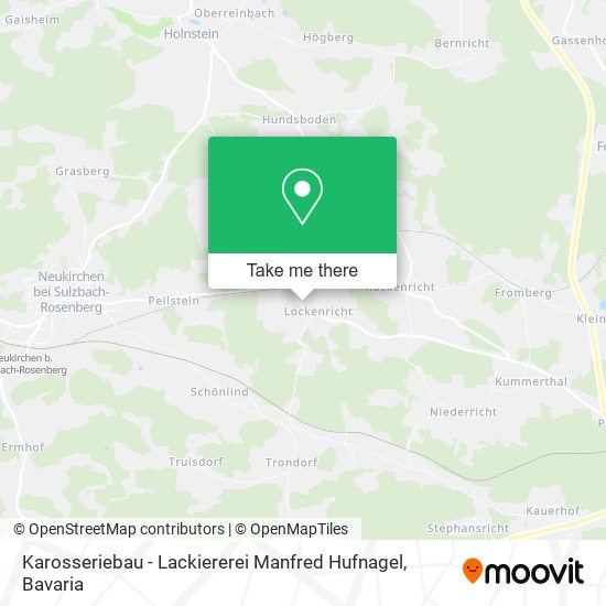 Karosseriebau - Lackiererei Manfred Hufnagel map