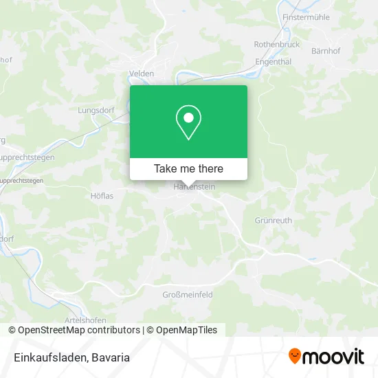 Карта Einkaufsladen